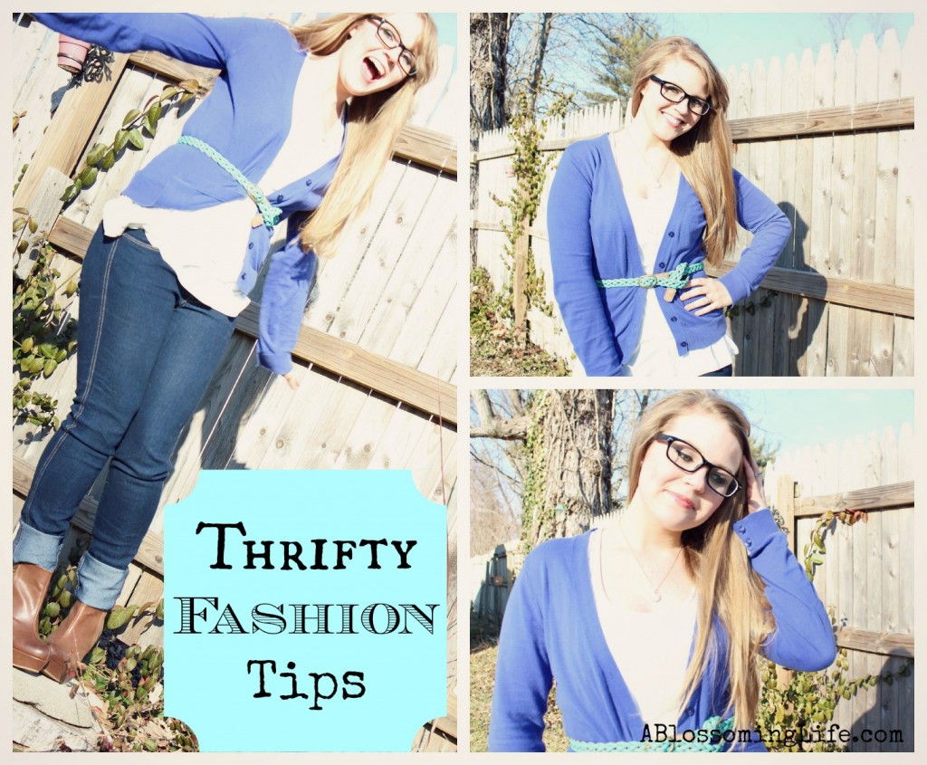 6 Thrifty Fashion Tips A Blossoming Life 