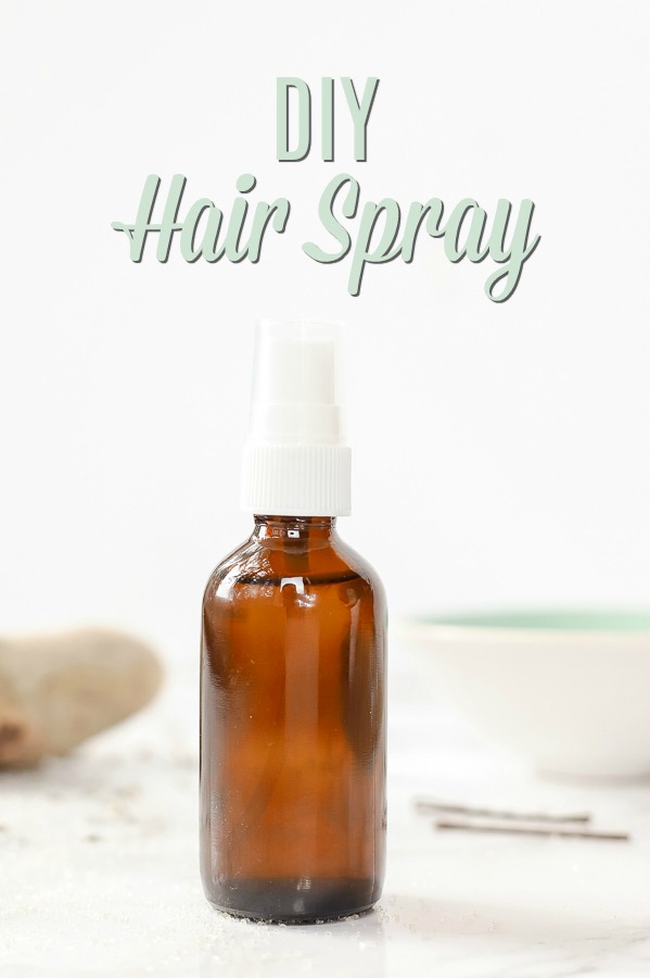 Natural DIY Hair Spray Recipe - A