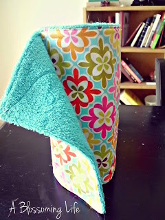 Unpaper Towels: Easy DIY Tutorial - A Blossoming Life