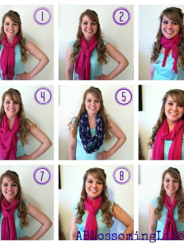 How To Tie A Scarf: 9 Easy Ways Story
