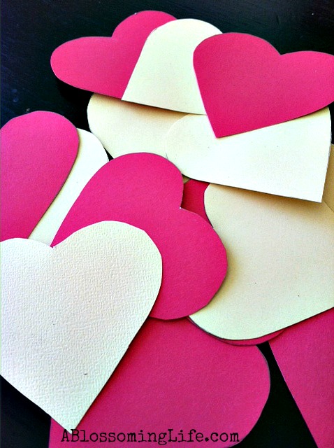 DIY Valentines Love Notes - A Blossoming Life