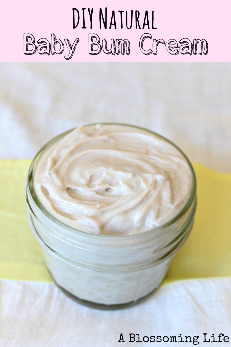 Homemade store baby cream