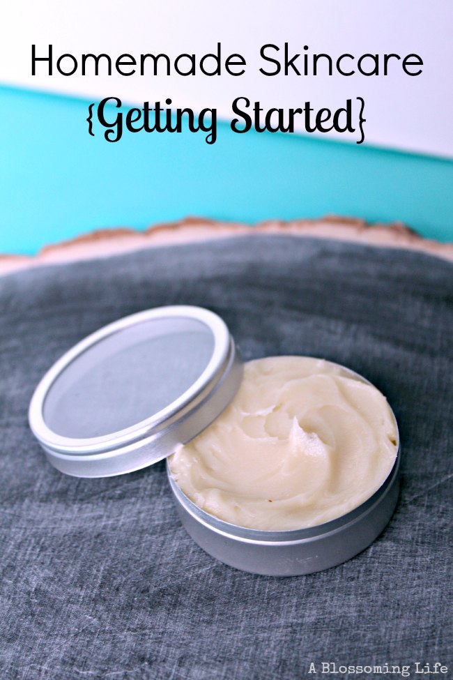 homemade skincare getting started