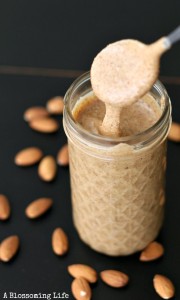 Homemade Almond Butter Recipe - A Blossoming Life