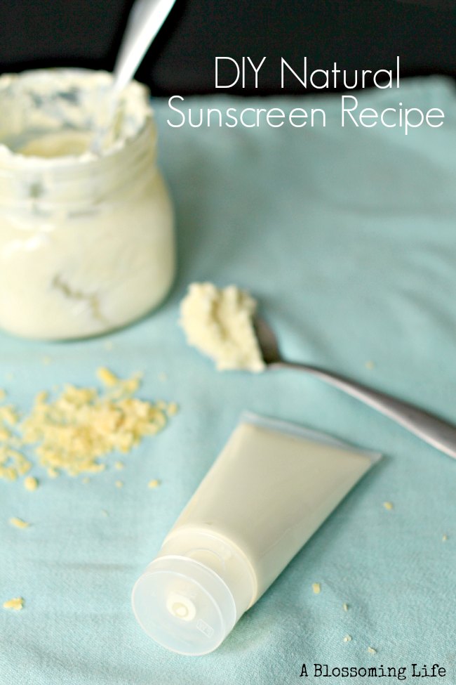 Natural Homemade Sunscreen – Bug Repellant Option