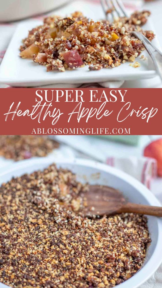 Best Healthy Apple Crisp (Easy + Gluten-Free) - Secretly Healthy Home