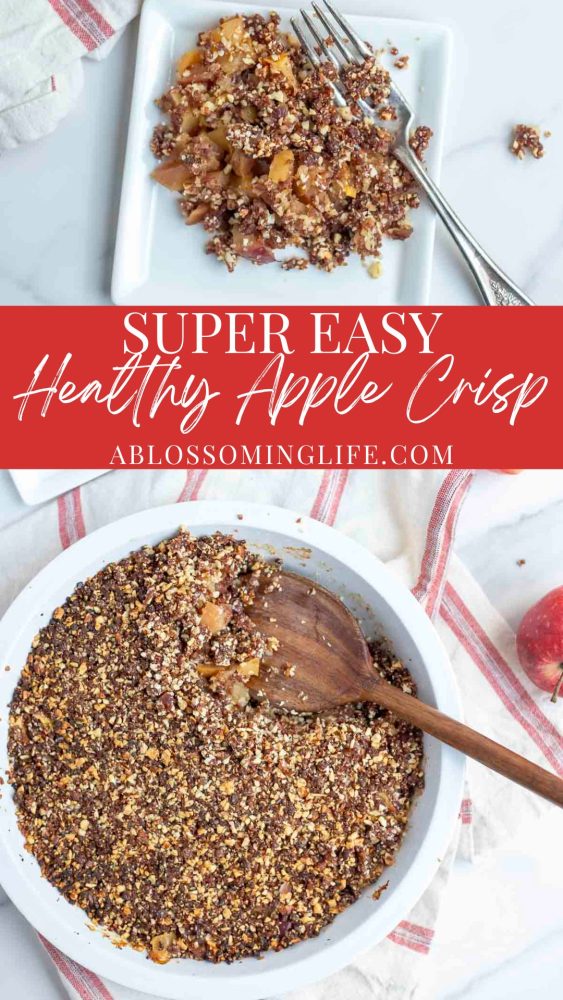 Healthier Apple Crisp Recipe