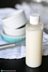 Homemade Natural Liquid Dishwasher Detergent - A Blossoming Life