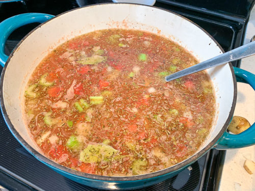 Classic Minestrone Soup Recipe With Bacon - A Blossoming Life