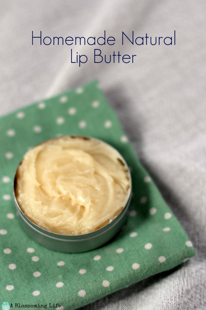 Homemade Natural Lip Butter