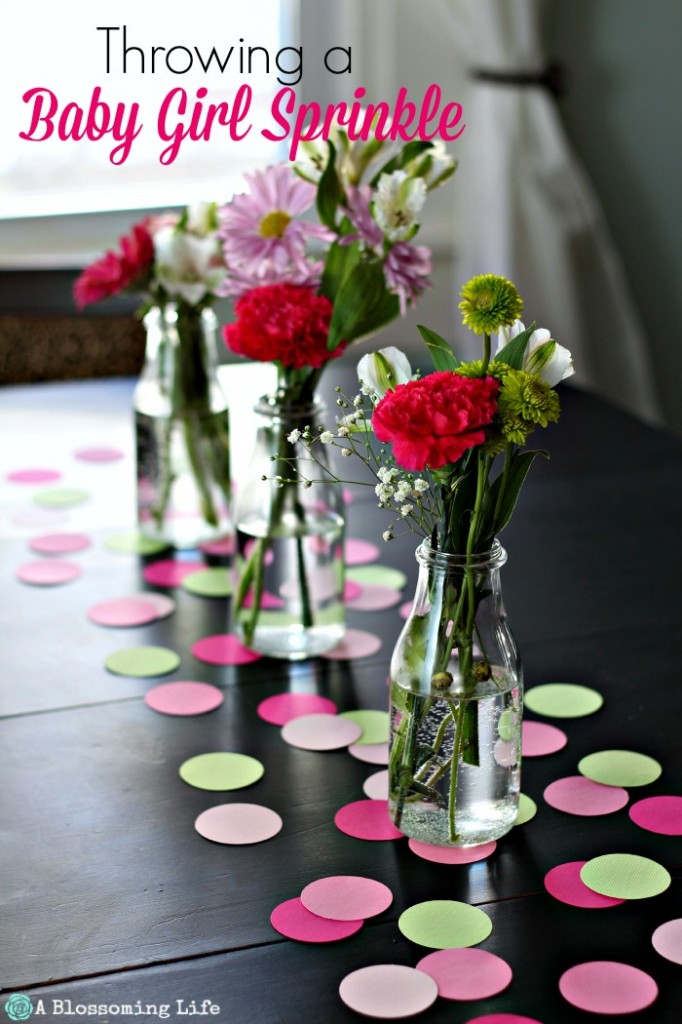 Throwing a Baby Girl Sprinkle A Blossoming Life
