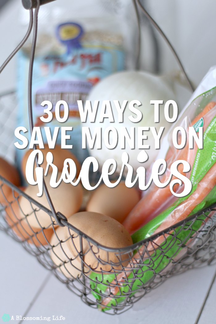 30 Ways To Save Money On Groceries
