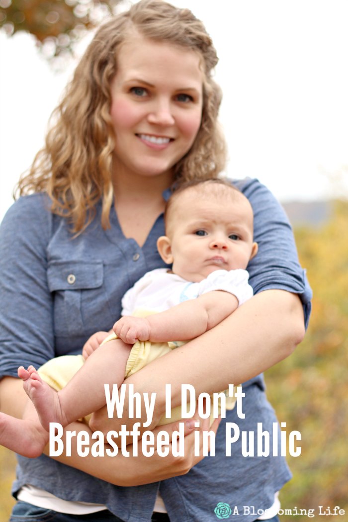 Why I Don't Breastfeed in Public
