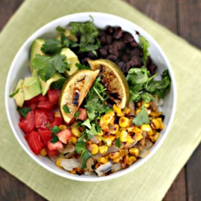 Tex Mex Rice Bowl - A Blossoming Life