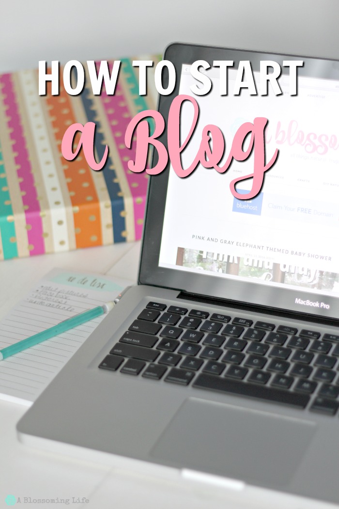 How to Start a Blog- in a few easy steps