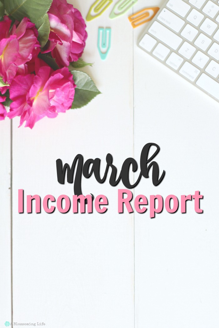 March Income Report