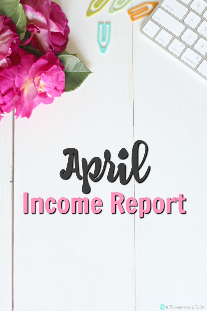 April Income Report
