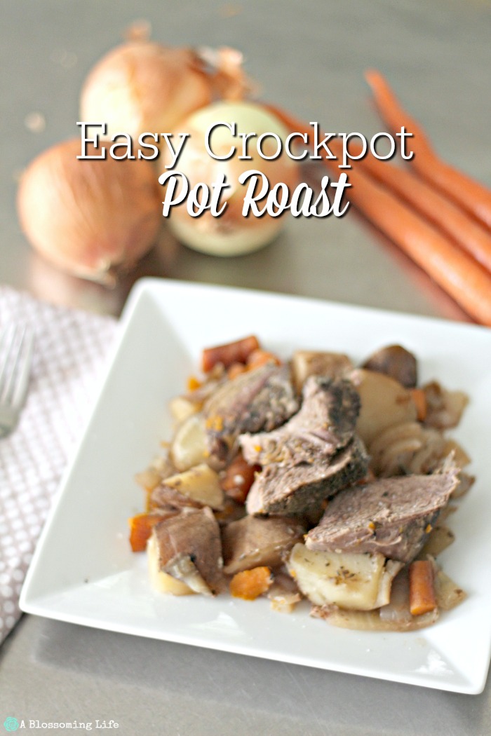 Easy Crockpot Pot Roast