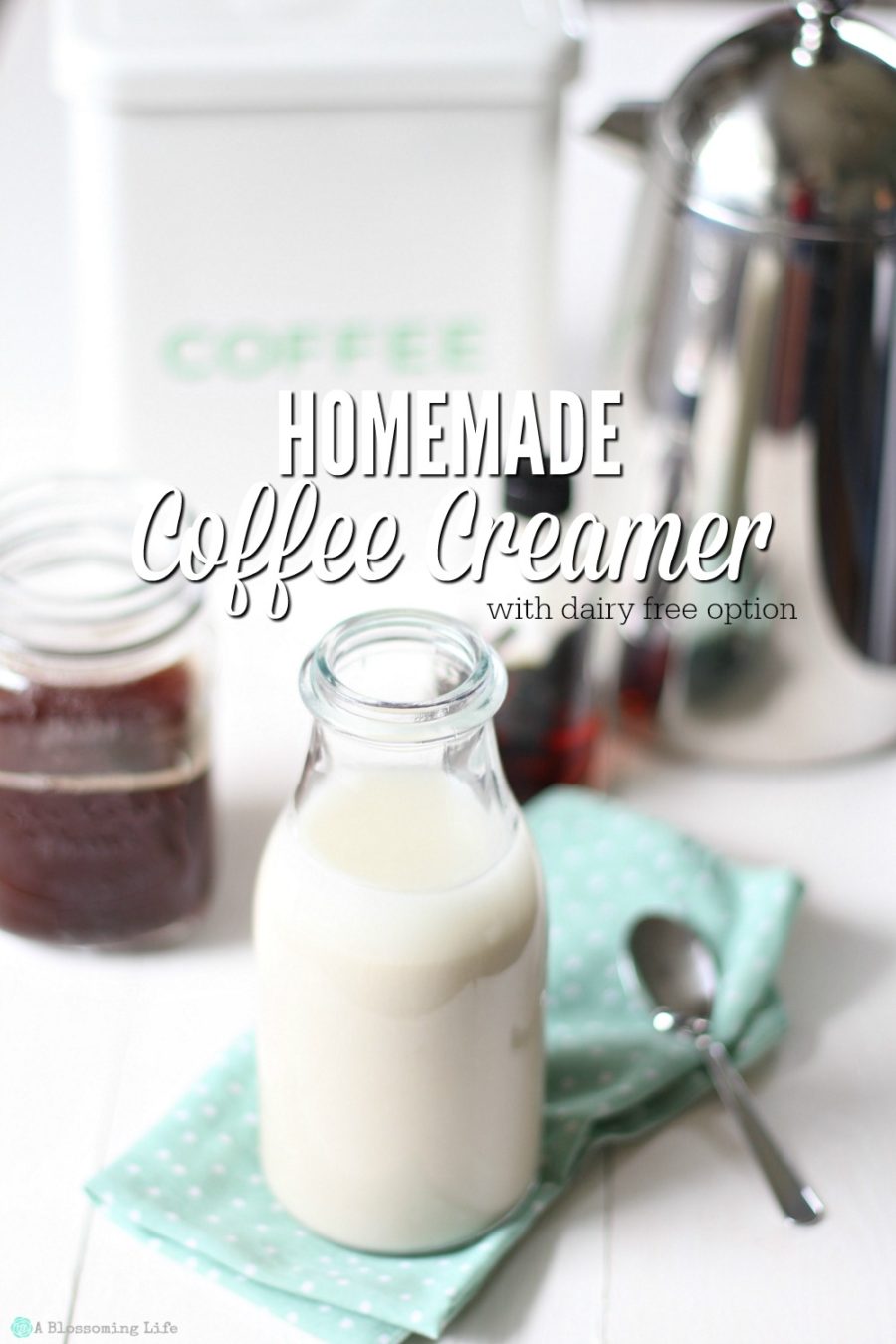 Coffee Creamer- With Dairy Free Option