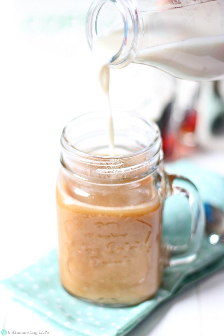 Homemade Coffee Creamer With Dairy Free Option