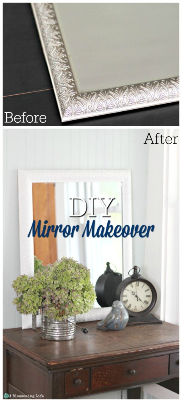 Yard Sale Mirror Makeover