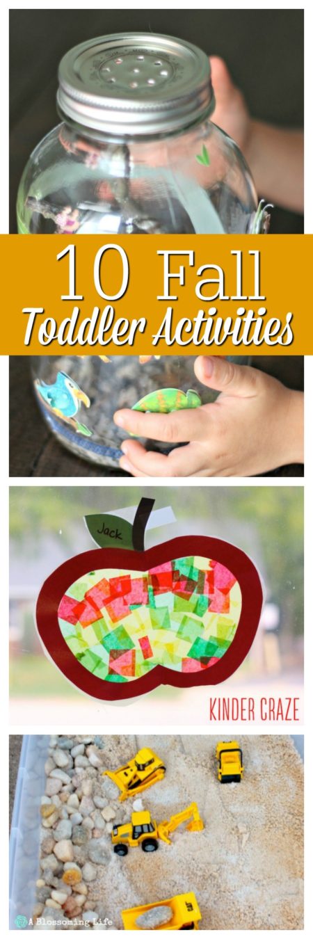 3 pictures of fall activities for preschoolers