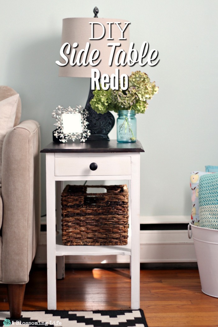 DIY Side Table Redo