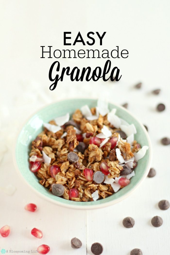 Easy Homemade Granola Recipe