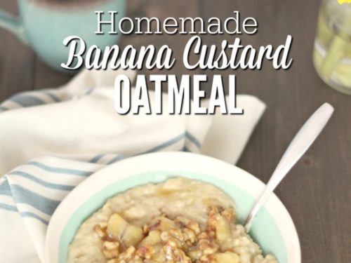 banana custard