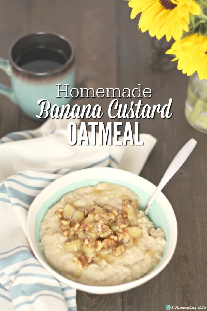 Banana Custard Oatmeal