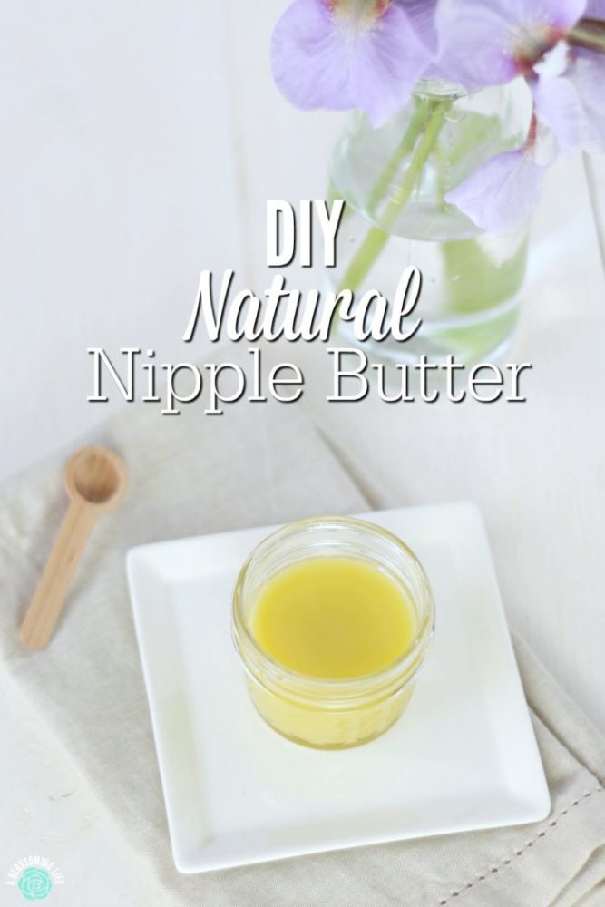 DIY All Natural Nipple Butter