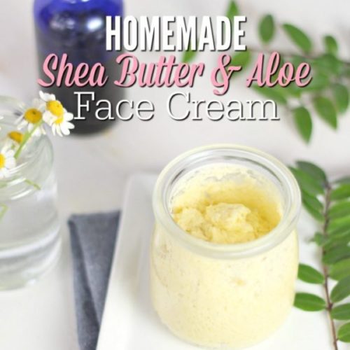 Homemade Shea Butter Cream For Face A Blossoming Life