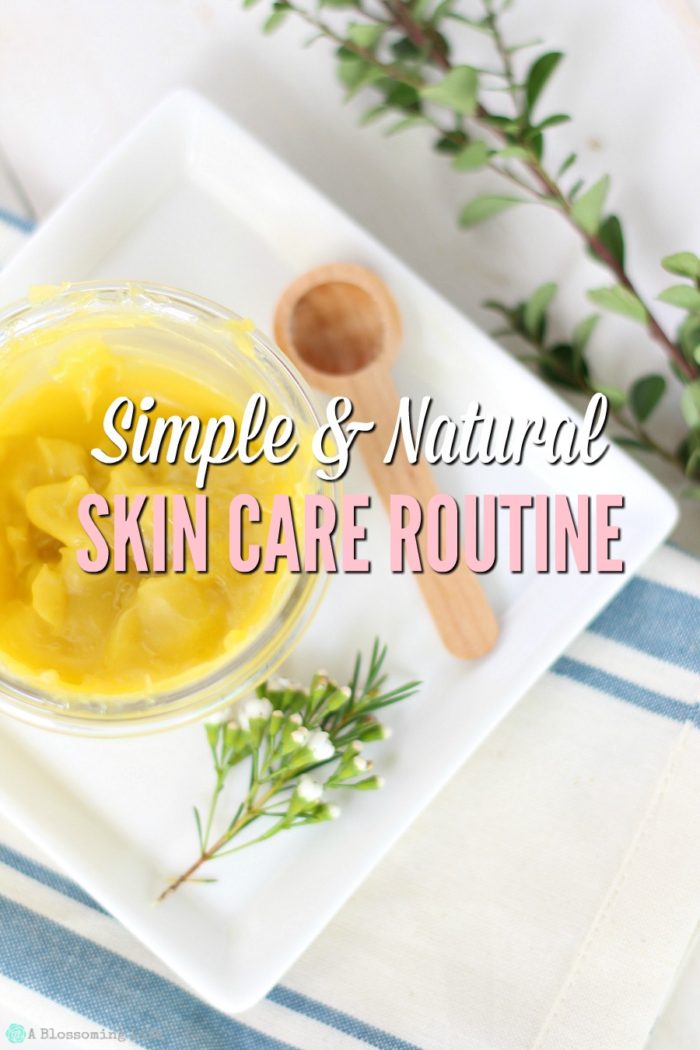 Homemade skin deals care routine