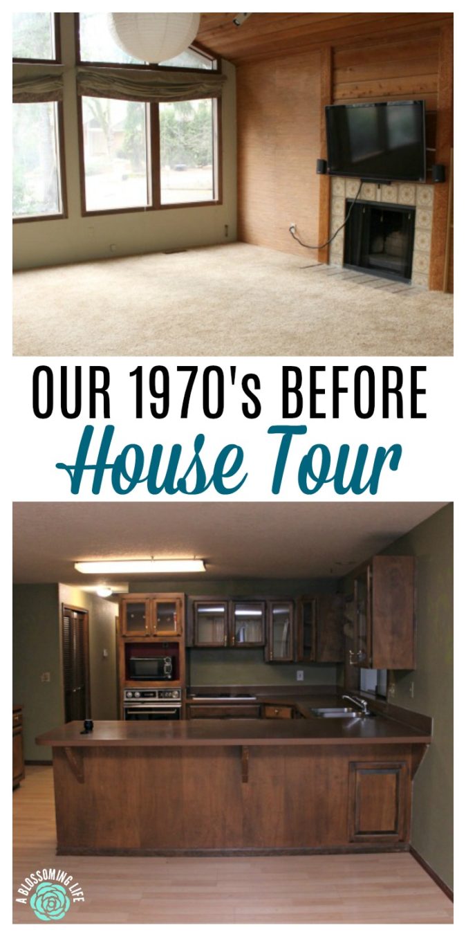 Come check out our 1970's before house tour