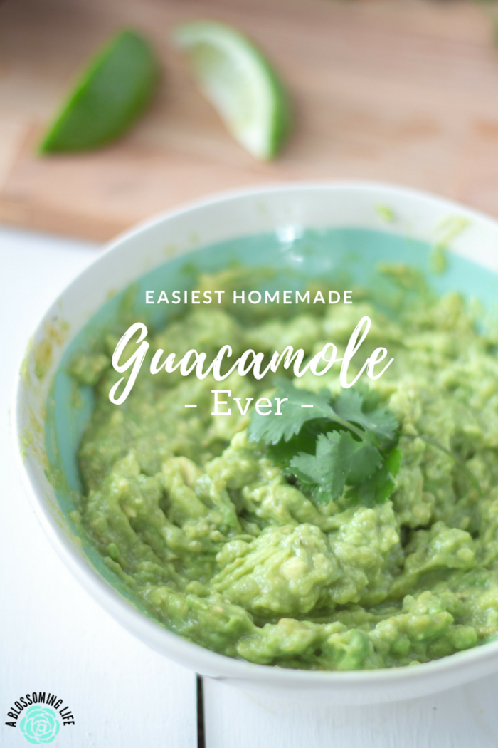Easiest Homemade Guacamole Ever