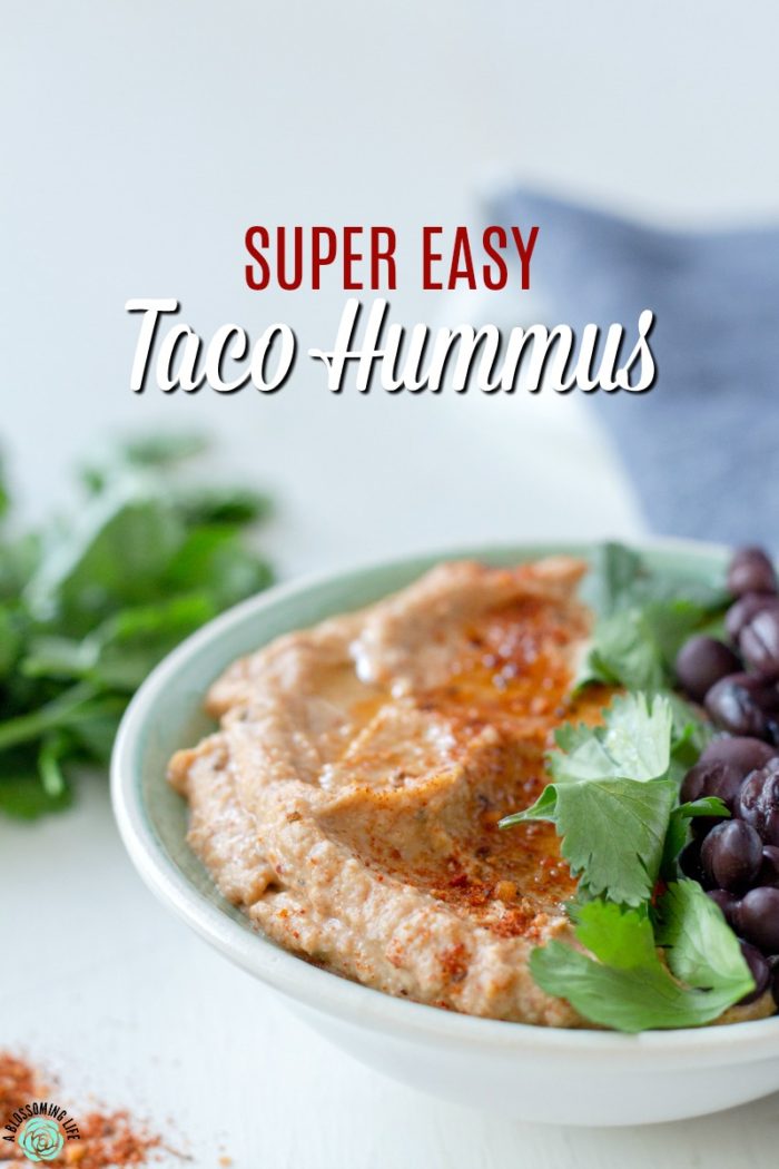 Easy Taco Hummus