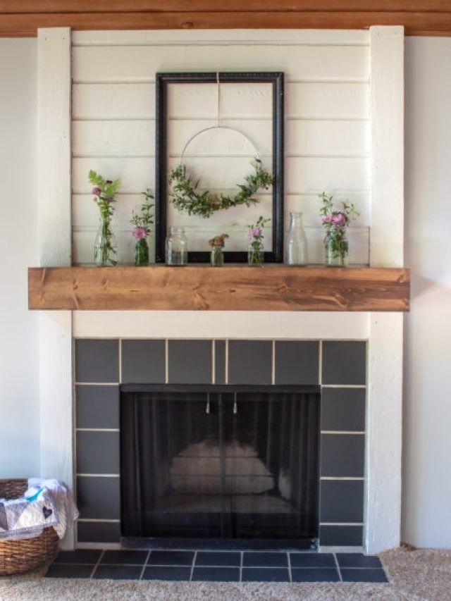 How To Build A Fireplace Mantel