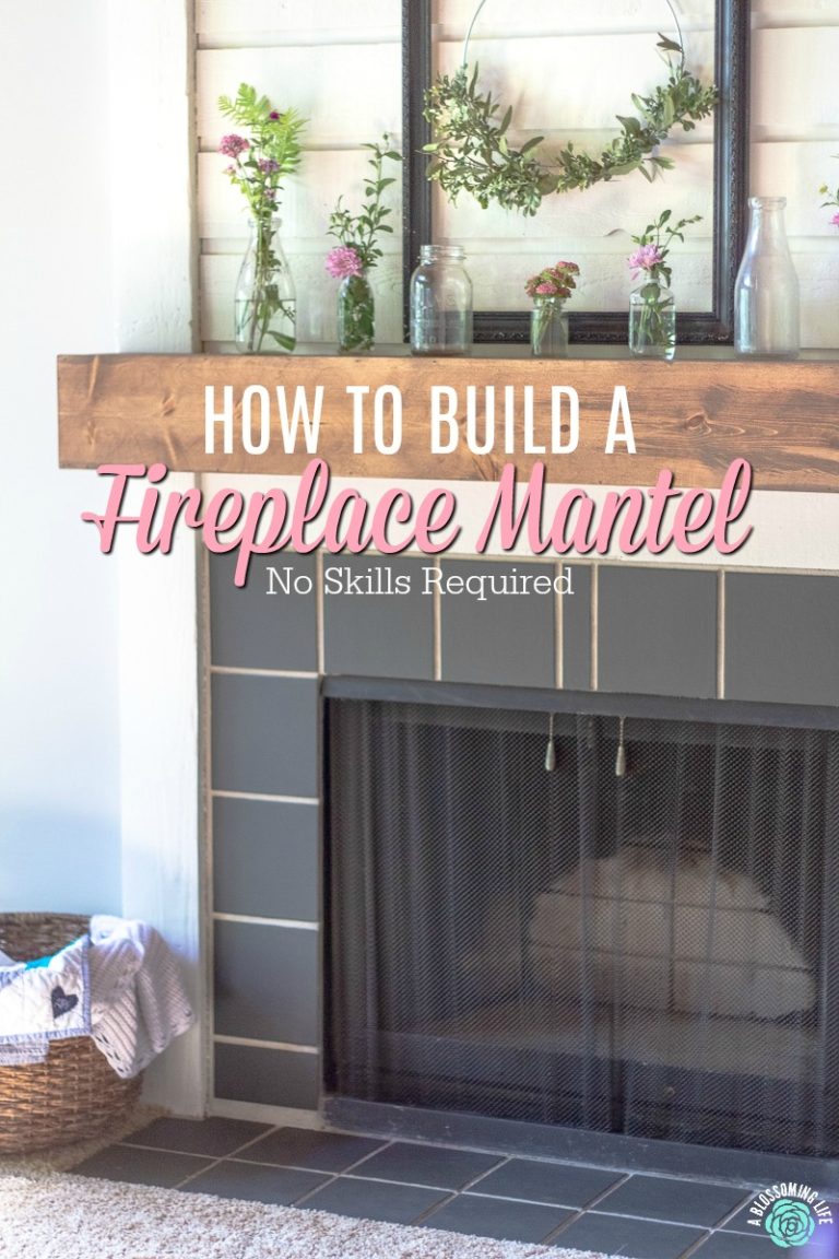 DIY Fireplace Cover Tutorial