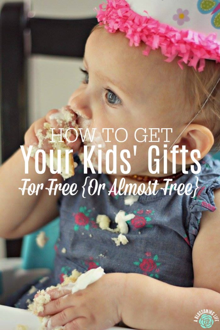 learn how to get gifts for your kids for next to nothing and how to save for Christmas.
