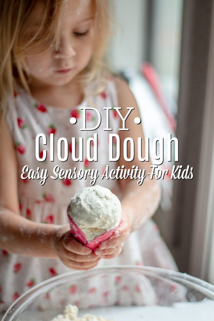 DIY Cloud Dough – Easy Sensory Activity