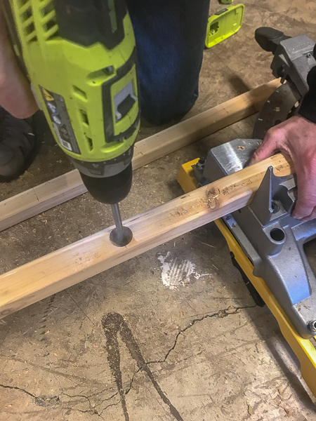 drilling holes using space drill