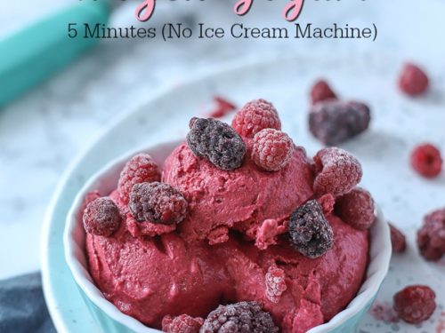 Yogurt ice cream discount recipe with machine