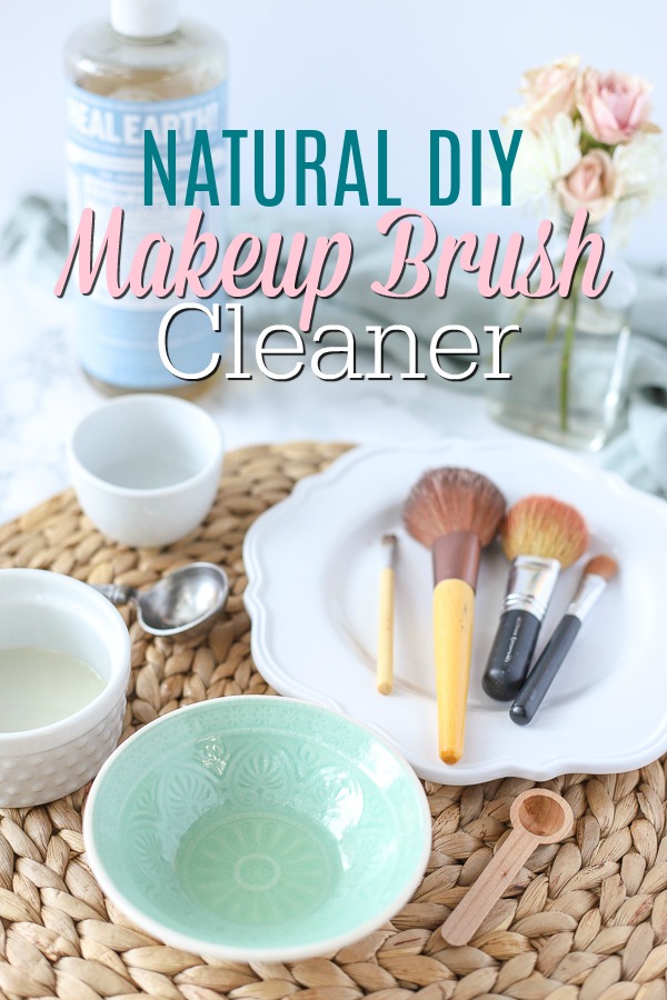 Natural DIY Makeup Brush Cleaner