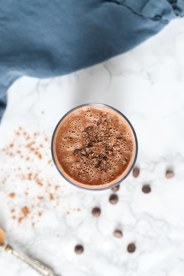 Chocolate Cauliflower Smoothie Recipe A Blossoming Life
