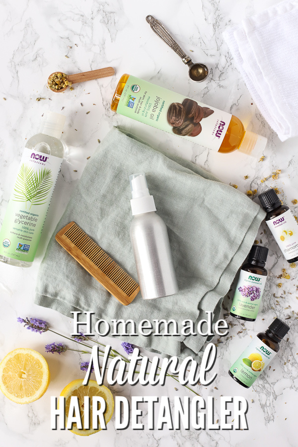 Homemade Natural Hair Detangler Spray