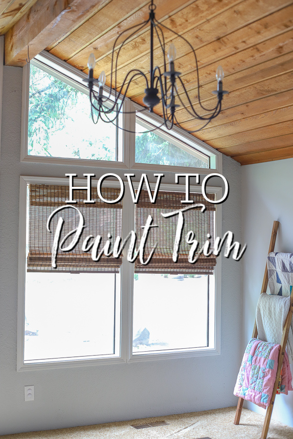 How To Paint Trim The Proper Way A Blossoming Life