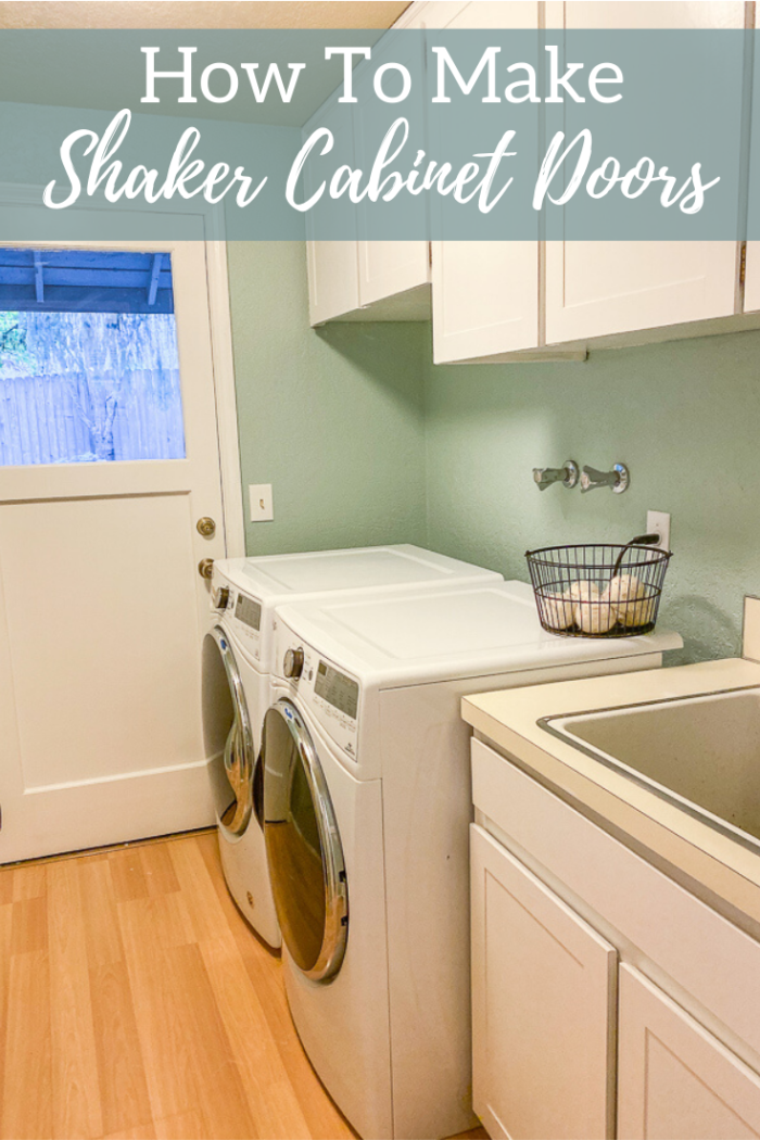 How To Make Shaker Cabinet Doors From Flat Paneled Doors