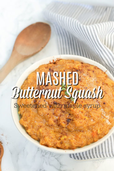 Mashed Butternut Squash Recipe - A Blossoming Life