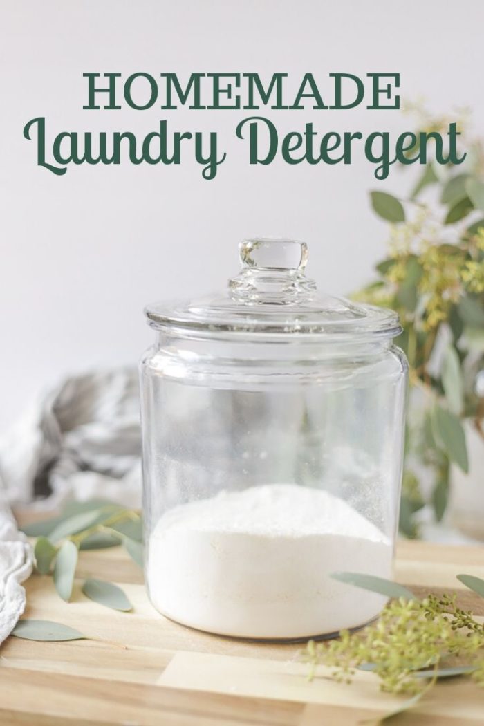 Homemade Laundry Detergent A Blossoming Life