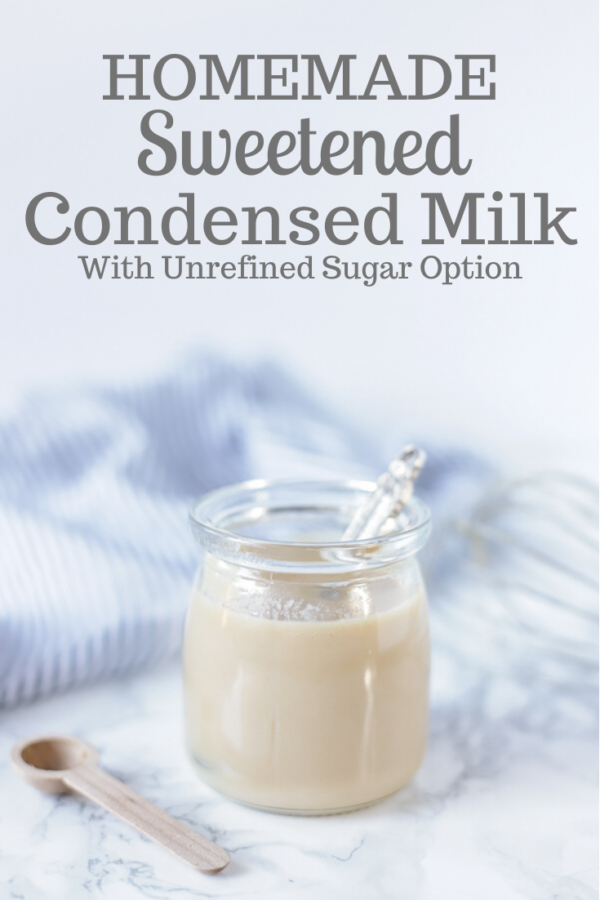 How To Make Sweetened Condensed Milk A Blossoming Life